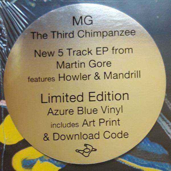 Martin L. Gore – The Third Chimpanzee E.P. (Limited Edition) (Azure Blue Vinyl)